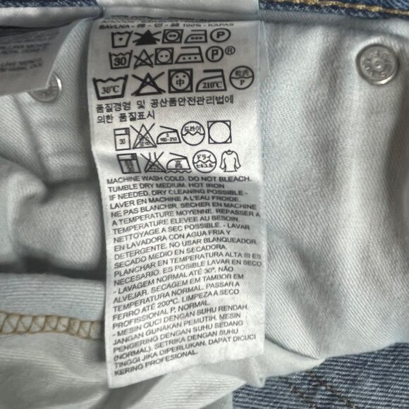 Levis Mens 550 Jeans Light Wash Size 38x32 - Picture 8 of 13